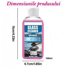 Solutie SIKS Concentrata Pentru Degrivare, Tratament Anti Inghet Pentru Geamuri Auto, Eficienta Pana la -40 Grade, Protectie Ind