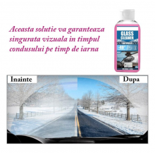 Solutie SIKS Concentrata Pentru Degrivare, Tratament Anti Inghet Pentru Geamuri Auto, Eficienta Pana la -40 Grade, Protectie Ind