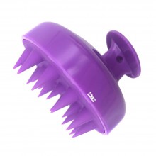 Perie SIKS pentru Masaj Capilar, Samponare si Curatare Scalp, Stimulare Crestere Par, Silicon, Mov