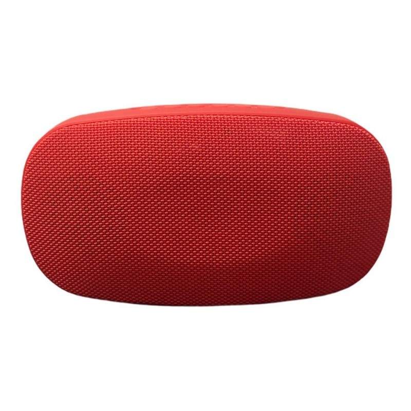Boxa portabila EDAR® cu 2 difuzoare, microfon, bluetooth, TF slot, rosu
