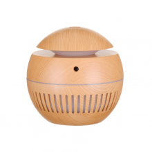 Umidificator SIKS® cu ultrasunete, difuzor aroma, mini aparat portabil pentru casa, birou, forma rotunda, model cu liniute, 130