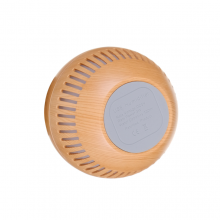 Umidificator SIKS® cu ultrasunete, difuzor aroma, mini aparat portabil pentru casa, birou, forma rotunda, model cu liniute, 130 Umidificator SIKS® cu ultrasunete, difuzor aroma, mini aparat portabil pentru casa, birou, forma rotunda, model cu liniute, 130