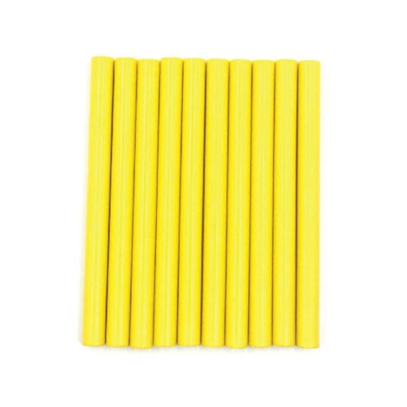 Set 10 Bigudiuri flexibile SIKS®, pentru par umed si uscat, numarul 1, culoarea galben Set 10 Bigudiuri flexibile SIKS®, pentru par umed si uscat, numarul 1, culoarea galben