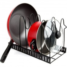 Etajera multifunctionala SIKS® pentru tigai si capace, 38x20 cm