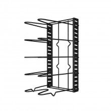 Etajera multifunctionala SIKS® pentru tigai si capace, 38x20 cm