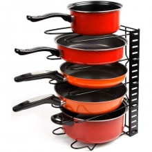 Etajera multifunctionala SIKS® pentru tigai si capace, 38x20 cm