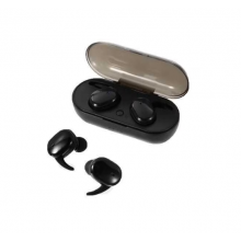 Casti Bluetooth SIKS®, negre, Bluetooth 5.0 Wireless, Super Bass, model OD-BT005