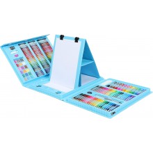Set Pictura, Desen, Arte Plastice SIKS Pentru Copii, 208 Piese, Creioane, Carioci, Acuarele, Trusa Compartimentata, Prindere ...