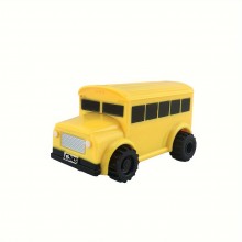 Masinuta Magica Inductiva SIKS, Model Autobuz Jucarie Interactiva Cu Senzor Optic Care Urmeaza Linia Neagra Trasata Cu Marker...