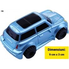 Masinuta Magica Inductiva SIKS, Jucarie Interactiva Cu Senzor Optic Care Urmeaza Linia Neagra Trasata Cu Markerul, Set Creati...