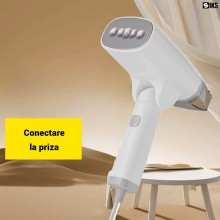 Fier De Calcat Vertical SIKS Cu Abur Portabil, Putere 1500W, Incalzire Rapida 30s, Rezervor 85 ml, Jet Puternic De Abur, Desi...