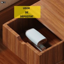 Fier De Calcat Vertical SIKS Cu Abur Portabil, Putere 1500W, Incalzire Rapida 30s, Rezervor 85 ml, Jet Puternic De Abur, Desi...