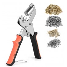Set Cleste Profesional SIKS Pentru Ocheti Si Capse Metalice 10 mm, Manual, Pentru Prelate, Bannere Publicitare, Piele Si Mate...