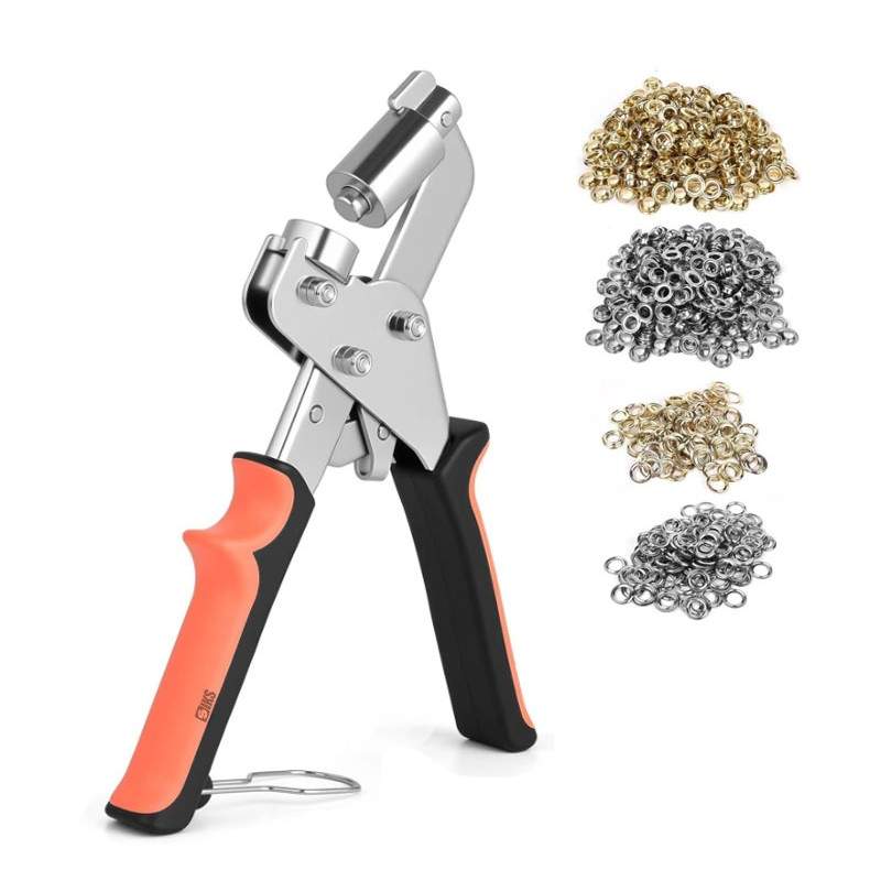 Set Cleste Profesional SIKS Pentru Ocheti Si Capse Metalice 10 mm, Manual, Pentru Prelate, Bannere Publicitare, Piele Si Mate... Set Cleste Profesional SIKS Pentru Ocheti Si Capse Metalice 10 mm, Manual, Pentru Prelate, Bannere Publicitare, Piele Si Mate...