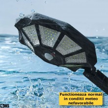 Lampa Solara De Exterior SIKS Cu Prindere Perete, 168 LED, Pentru Interior / Exterior, Casa, Gradina, Alee, Gard, Proiector C... Lampa Solara De Exterior SIKS Cu Prindere Perete, 168 LED, Pentru Interior / Exterior, Casa, Gradina, Alee, Gard, Proiector C...