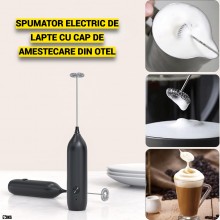 Spumator Electric De Lapte SIKS, Bagheta Pentru Spuma, Mixer Manual Pentru Preparare Latte, Cappuccino, Caffe Latte, Ciocolat... Spumator Electric De Lapte SIKS, Bagheta Pentru Spuma, Mixer Manual Pentru Preparare Latte, Cappuccino, Caffe Latte, Ciocolat...