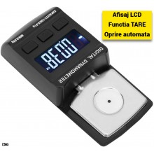 Cantar De Precizie SIKS Pentru Bijuterii, Dinamometru Digital, Capacitate 100 gr x 0.01 gr, Functie Tare, Greutate De Control...
