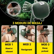 Aparat Masaj SIKS Cervical Gat, Umeri, Brate si Gambe, Multifunctional, 4D Cu Incalzire, Pentru Relaxare Sau Dureri Musculare... Aparat Masaj SIKS Cervical Gat, Umeri, Brate si Gambe, Multifunctional, 4D Cu Incalzire, Pentru Relaxare Sau Dureri Musculare...