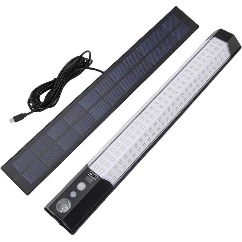 Lampa Solara SIKS De Exterior, Carlig De Prindere, Montare Perete, Telecomanda, 3 Moduri De Lumina, Senzor Miscare, Panou Sep... Lampa Solara SIKS De Exterior, Carlig De Prindere, Montare Perete, Telecomanda, 3 Moduri De Lumina, Senzor Miscare, Panou Sep...