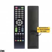 Telecomanda Universala TV Smart SIKS, Pentru Toate Modele De Televizoare Smart/Led/ LCD, Functioneaza Fara Configurare, Inloc...