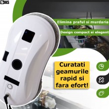 Robot Inteligent Spalat Geamuri Automat SIKS, Ferestre/Oglinzi, Pulverizare Bidirectionala, Rezervor De Apa Integrat, Motor S... Robot Inteligent Spalat Geamuri Automat SIKS, Ferestre/Oglinzi, Pulverizare Bidirectionala, Rezervor De Apa Integrat, Motor S...