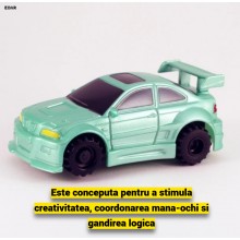 Masinuta Interactiva EDAR Model Supra cu Senzor Optic, Urmareste Linia Desenata, Jucarie Educativa cu Marker Inclus, Albastru Masinuta Interactiva EDAR Model Supra cu Senzor Optic, Urmareste Linia Desenata, Jucarie Educativa cu Marker Inclus, Albastru