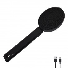 Perie Electrica Corporala Si Faciala 2 in 1 Cu Vibratii Sonice SIKS, Scrubber Pro, Pentru Curatare Profunda, Masaj Si Exfolie...