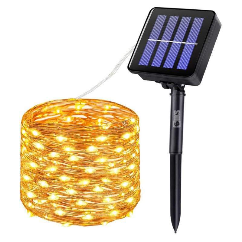 Instalatie de Craciun Solara Tip Liniar SIKS, Lumina Calda, 10 Metri, 100 LED-uri, Incarcare Panou Solar, Utilizare Interior/... Instalatie de Craciun Solara Tip Liniar SIKS, Lumina Calda, 10 Metri, 100 LED-uri, Incarcare Panou Solar, Utilizare Interior/...