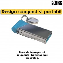Stick Memorie USB Metalic 8 GB SIKS, Cu Mufa USB 3.0, Pentru Transfer Muzica Sau Fisiere Calculator, Laptop, Navigatie, Argin... Stick Memorie USB Metalic 8 GB SIKS, Cu Mufa USB 3.0, Pentru Transfer Muzica Sau Fisiere Calculator, Laptop, Navigatie, Argin...