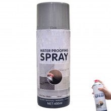 Spray Impermeabil Pentru Etansare EDAR, Cu Uscare Rapida, Compatibil Cu Multiple Suprafete, Anti-Apa, 450 ml, Gri