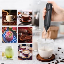 Spumator Lapte Electric EDAR, Mixer Manual Reincarcabil USB, Bagheta Otel Inox Detasabila, Pentru Cappuccino, Latte, Ciocolat... Spumator Lapte Electric EDAR, Mixer Manual Reincarcabil USB, Bagheta Otel Inox Detasabila, Pentru Cappuccino, Latte, Ciocolat...