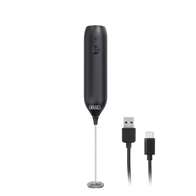 Spumator Lapte Electric EDAR, Mixer Manual Reincarcabil USB, Bagheta Otel Inox Detasabila, Pentru Cappuccino, Latte, Ciocolat... Spumator Lapte Electric EDAR, Mixer Manual Reincarcabil USB, Bagheta Otel Inox Detasabila, Pentru Cappuccino, Latte, Ciocolat...