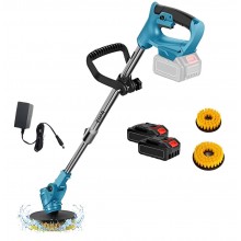 Perie Electrica EDAR Pentru Curatenie, Ideala Pentru Casa, Gradina, Terasa, Curte, Pavaj, 3 Capete Interschimbabile, Function...