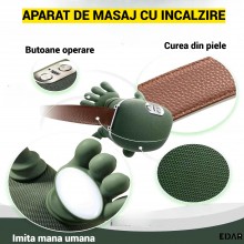Aparat de Masaj Cervical EDAR 4D cu Incalzire, Wireless, Pentru Gat, Umeri, Brate si Gambe, 3 Intensitati, Motor Silentios, I... Aparat de Masaj Cervical EDAR 4D cu Incalzire, Wireless, Pentru Gat, Umeri, Brate si Gambe, 3 Intensitati, Motor Silentios, I...