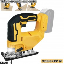 Fierastrau Pendular EDAR, Soricel Electric, Cutie De Plastic Pentru Depozitare, Acumulatori Reincarcabili, Fara Fir, Taiere D...