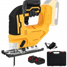 Fierastrau Pendular EDAR, Soricel Electric, Cutie De Plastic Pentru Depozitare, Acumulatori Reincarcabili, Fara Fir, Taiere D...