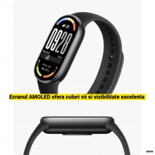 Bratara Fitness Smart Band 9 EDAR cu Ecran AMOLED, Monitorizare Somn si Ritm Cardiac, Puls, SpO2, Calorii, Pedometru, Bluetoo...