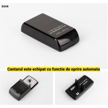 Cantar de Precizie Digital pentru Bijuterii EDAR, 100g x 0.01g, Functie TARE, Dinamometru cu Greutate de Calibrare Inclusa, O... Cantar de Precizie Digital pentru Bijuterii EDAR, 100g x 0.01g, Functie TARE, Dinamometru cu Greutate de Calibrare Inclusa, O...