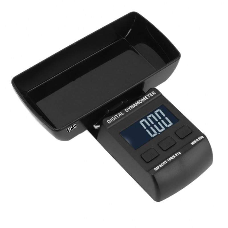 Cantar de Precizie Digital pentru Bijuterii EDAR, 100g x 0.01g, Functie TARE, Dinamometru cu Greutate de Calibrare Inclusa, O... Cantar de Precizie Digital pentru Bijuterii EDAR, 100g x 0.01g, Functie TARE, Dinamometru cu Greutate de Calibrare Inclusa, O...