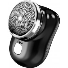 Aparat de Ras EDAR Electric, Mini Aparat Performant, Rezistent la Apa, USB Inclus, Fast Charge, 68g, Negru