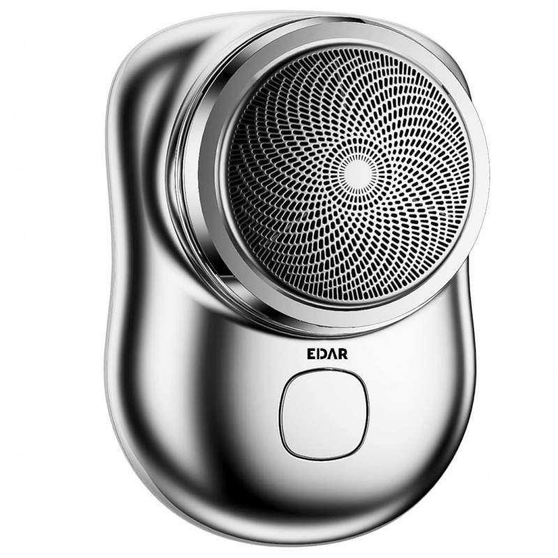 Aparat de Ras EDAR Electric, Mini Aparat Performant, Rezistent la Apa, USB Inclus, Fast Charge, 65g, Argintiu Aparat de Ras EDAR Electric, Mini Aparat Performant, Rezistent la Apa, USB Inclus, Fast Charge, 65g, Argintiu