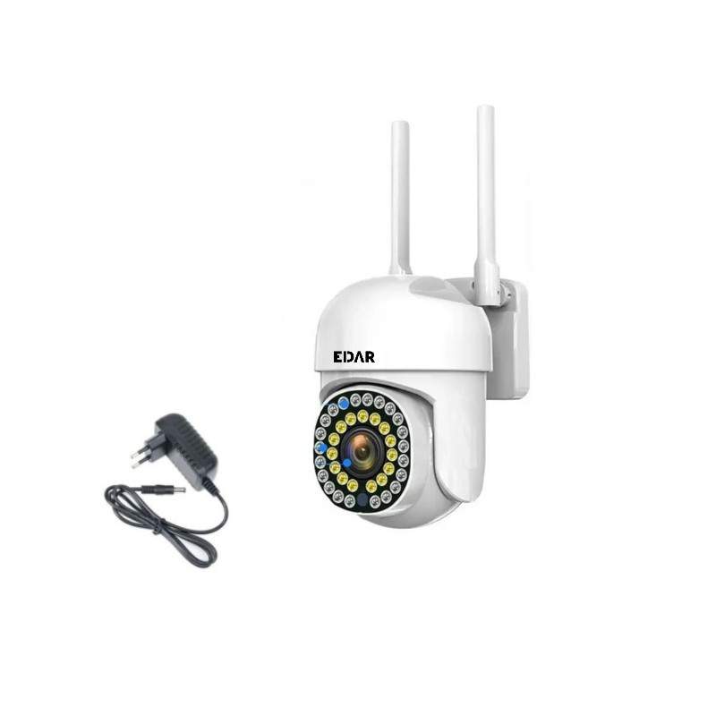 Camera Supraveghere EDAR, IP66 Exterior/Interior, WiFi 3MP, Night Vision, Detectare Miscare, Control Aplicatie, Audio Bidirec... Camera Supraveghere EDAR, IP66 Exterior/Interior, WiFi 3MP, Night Vision, Detectare Miscare, Control Aplicatie, Audio Bidirec...