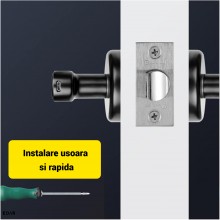 Yala inteligenta EDAR, cu WiFi Pentru Usa din Lemn sau Aluminiu, Smart Lock cu Amprenta, Parola, Card RFID, Aplicatie si Chei... Yala inteligenta EDAR, cu WiFi Pentru Usa din Lemn sau Aluminiu, Smart Lock cu Amprenta, Parola, Card RFID, Aplicatie si Chei...