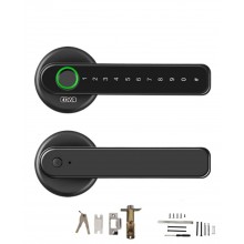 Yala inteligenta EDAR, cu WiFi Pentru Usa din Lemn sau Aluminiu, Smart Lock cu Amprenta, Parola, Card RFID, Aplicatie si Chei...