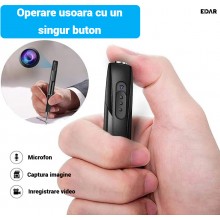 Pix Spion cu Camera Ascunsa EDAR, Full HD 2K, Microfon Integrat, Inregistrare Audio Video si Foto, Suport Card MicroSD 32GB, ... Pix Spion cu Camera Ascunsa EDAR, Full HD 2K, Microfon Integrat, Inregistrare Audio Video si Foto, Suport Card MicroSD 32GB, ...
