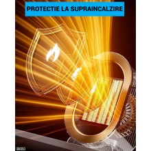 Aeroterma Electrica Portabila EDAR, Mini Incalzitor Rapid 800/1200W, Termostat Reglabil 2 Trepte, Silentioasa, Protectie Supr... Aeroterma Electrica Portabila EDAR, Mini Incalzitor Rapid 800/1200W, Termostat Reglabil 2 Trepte, Silentioasa, Protectie Supr...