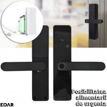 Incuietoare Inteligenta Wireless EDAR, Model RF433, Cu Maner, Amprenta Digitala, Deblocare Prin Card RFID, Aplicatie Telefon,... Incuietoare Inteligenta Wireless EDAR, Model RF433, Cu Maner, Amprenta Digitala, Deblocare Prin Card RFID, Aplicatie Telefon,...
