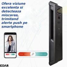Incuietoare Inteligenta Wireless EDAR Cu Video Interfon, Model S521Y, Deblocare Prin Amprenta Digitala, Palma, Recunoastere F... Incuietoare Inteligenta Wireless EDAR Cu Video Interfon, Model S521Y, Deblocare Prin Amprenta Digitala, Palma, Recunoastere F...