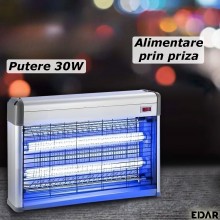 Aparat Profesional EDAR, Model MT030, Anti Insecte Anti Tantari, Anti Muste, Cu Lampa Ultraviolet, Putere 30W, Montaj Tavan S... Aparat Profesional EDAR, Model MT030, Anti Insecte Anti Tantari, Anti Muste, Cu Lampa Ultraviolet, Putere 30W, Montaj Tavan S...