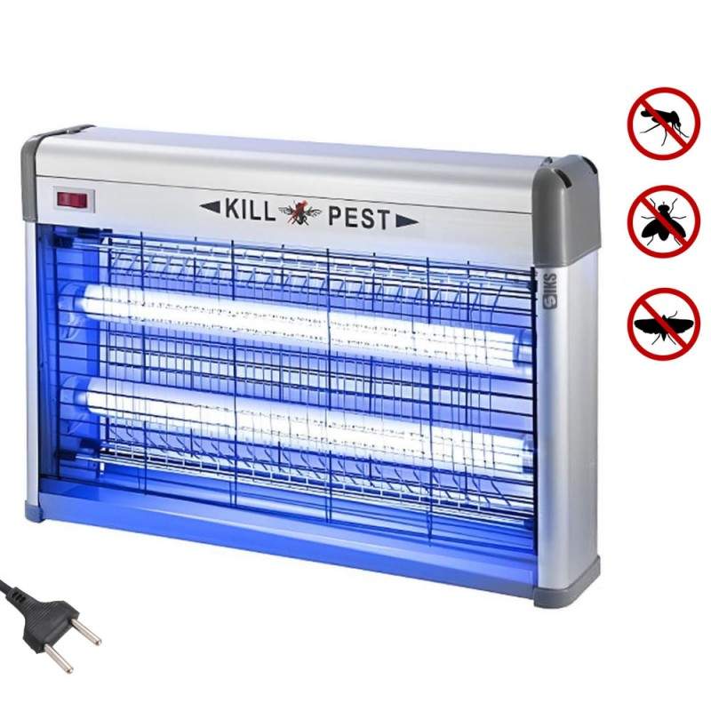 Dispozitiv Cu Ultraviolete Anti-Insecte SIKS, Lampa UVA, 30W, Gri Dispozitiv Cu Ultraviolete Anti-Insecte SIKS, Lampa UVA, 30W, Gri